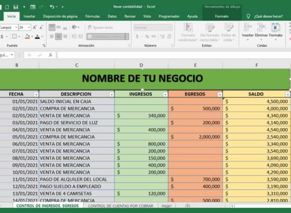 como llevar la contabilidad de una empresa